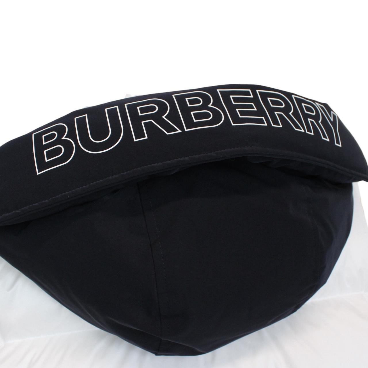 Burberry Optic White Lingdale Down Hooded Gilet / Bodywarmer