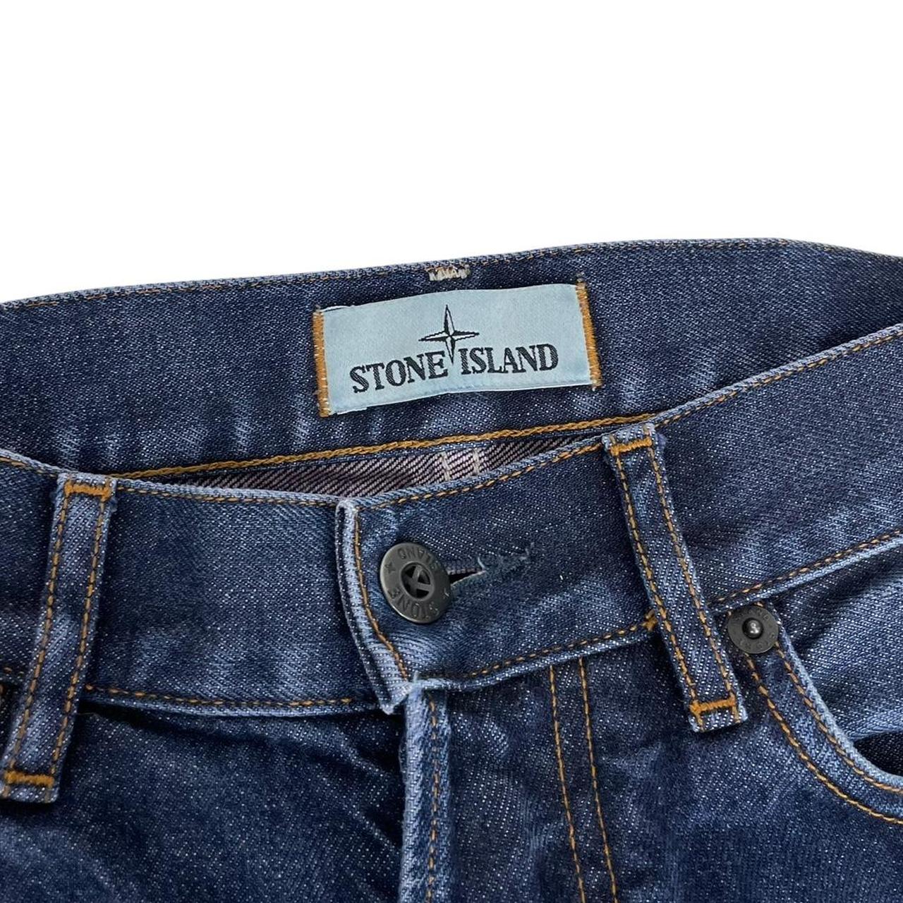 Stone Island SS 2014 Navy Blue Slim Fit Denim Jeans