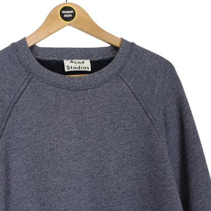 Acne Studios Blue Cotton Sweatshirt Jumper