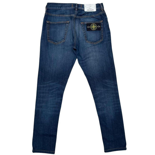 Stone Island SS 2015 Navy Blue RE-T Fit Denim Jeans