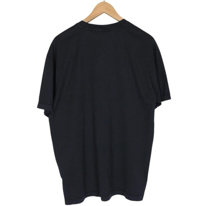 Stone Island Navy Blue Short Sleeve Cotton Compass T-Shirt