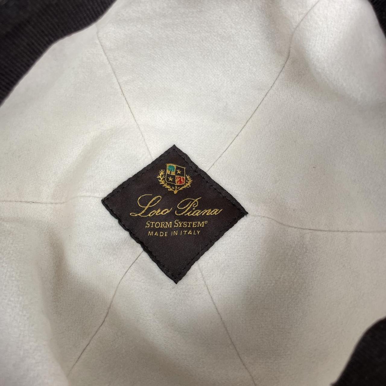 Loro Piana Brown Storm System Bucket Hat