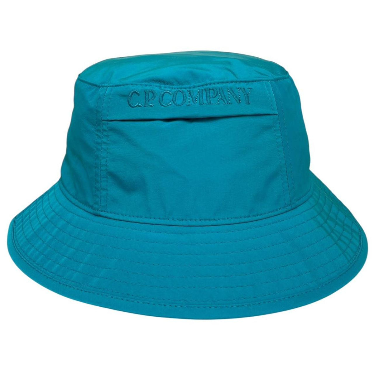 CP Company Chrome-R Nylon Embroidered Bucket Hat Large