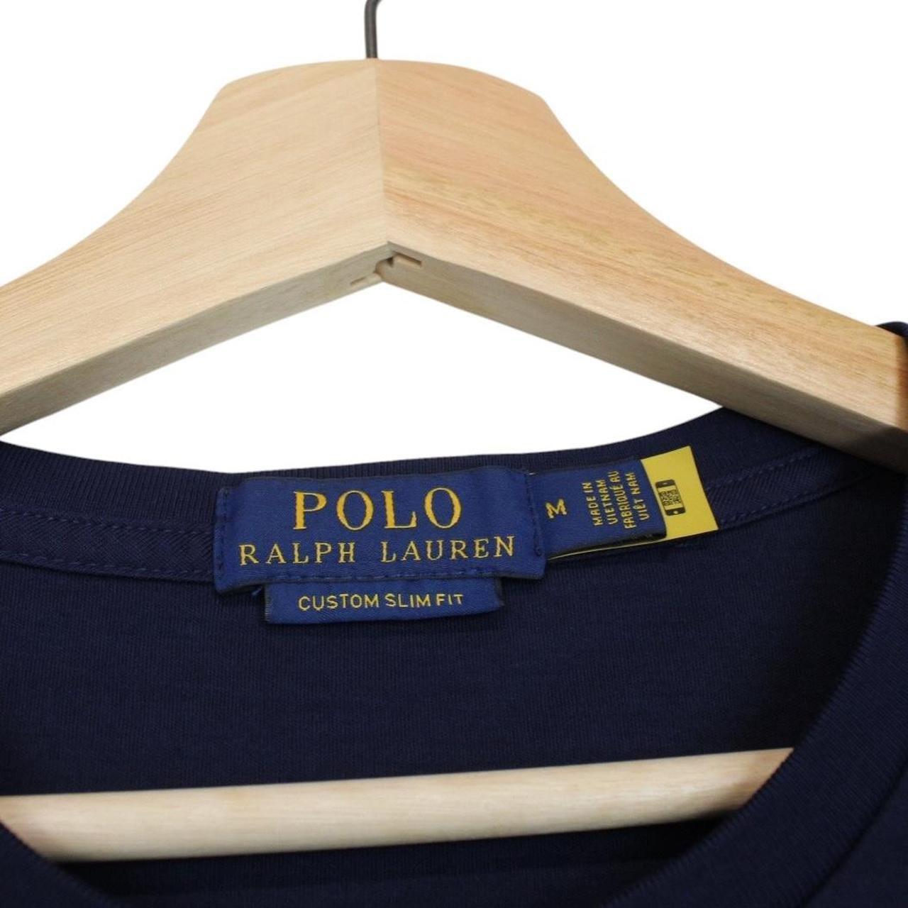 Polo Ralph Lauren Navy Blue Short Sleeve Pima Cotton T-Shirt