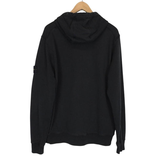 Stone Island SS 2020 Black Cotton Hoodie Jumper