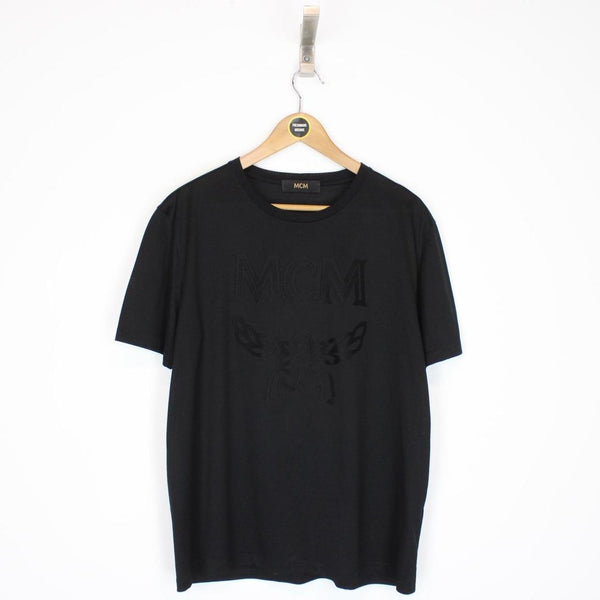 MCM Logo Print T-Shirt Large – Freshmans Archive