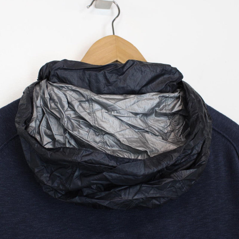 Stone Island SS 2012 Navy Blue Cotton Knit Full Zip Hoodie