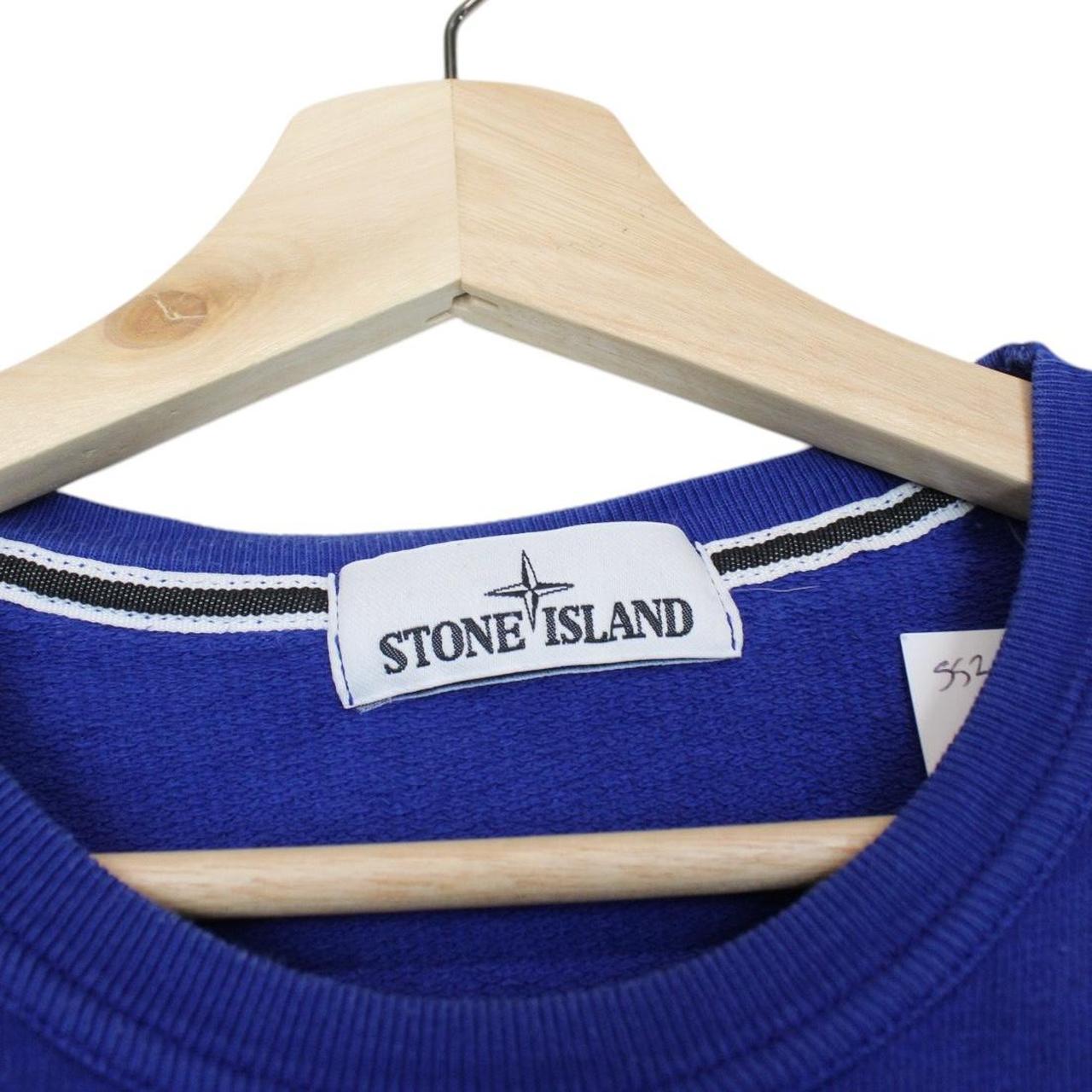 Stone Island SS 2016 Blue Cotton Sweatshirt Jumper