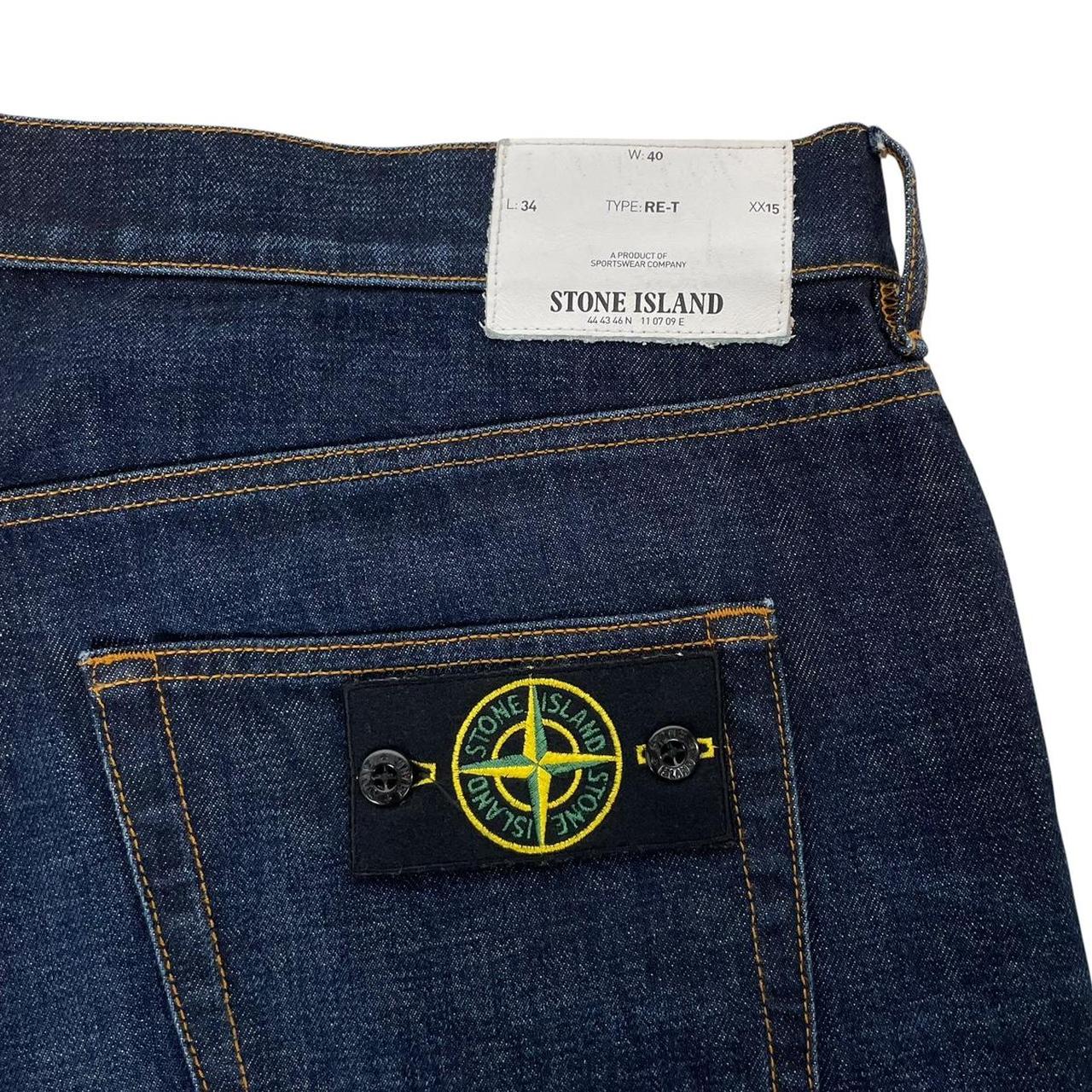 Stone Island AW 2016 Navy Blue RE-T Fit Denim Jeans