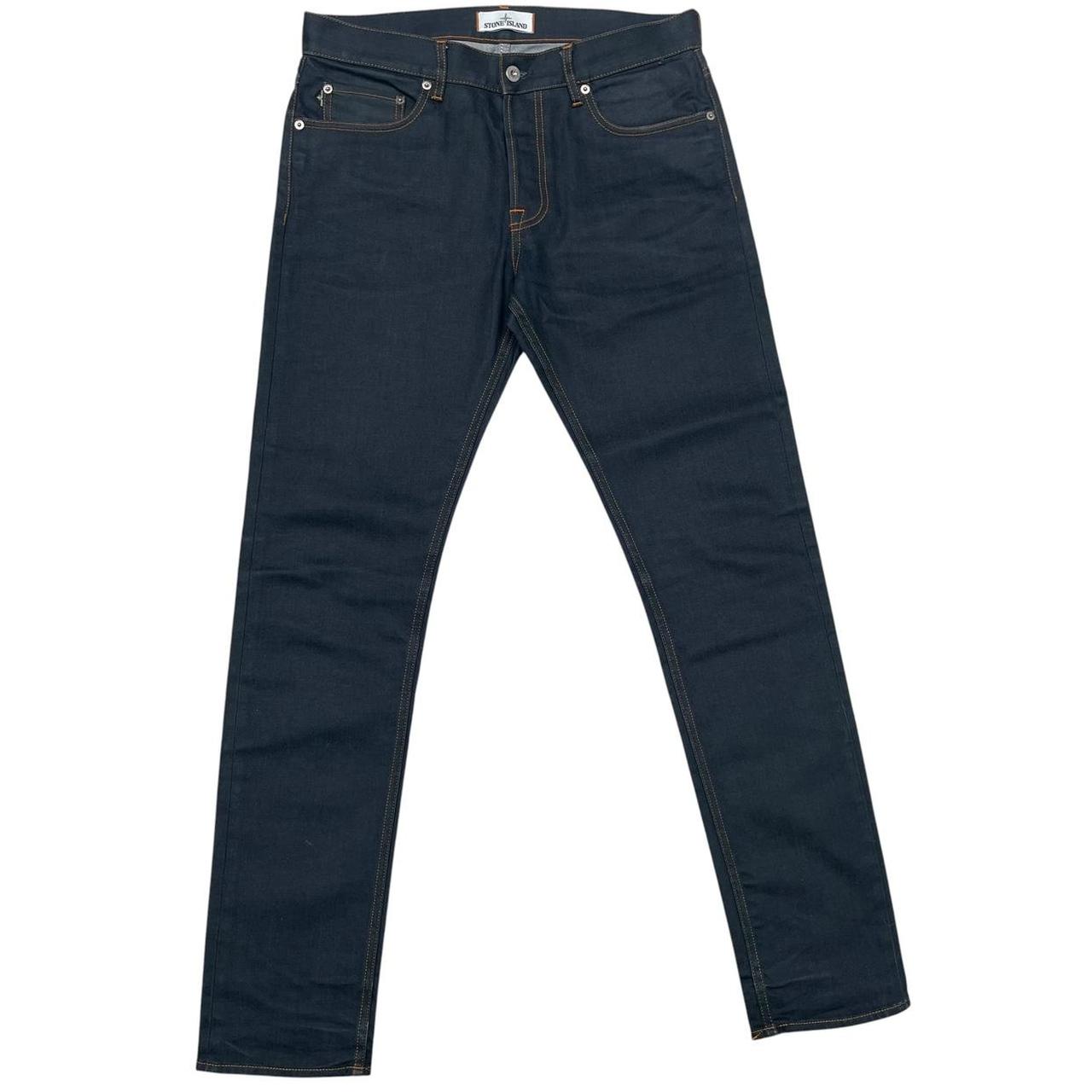 Stone Island AW 2015 Navy Blue RE-T Fit Denim Jeans