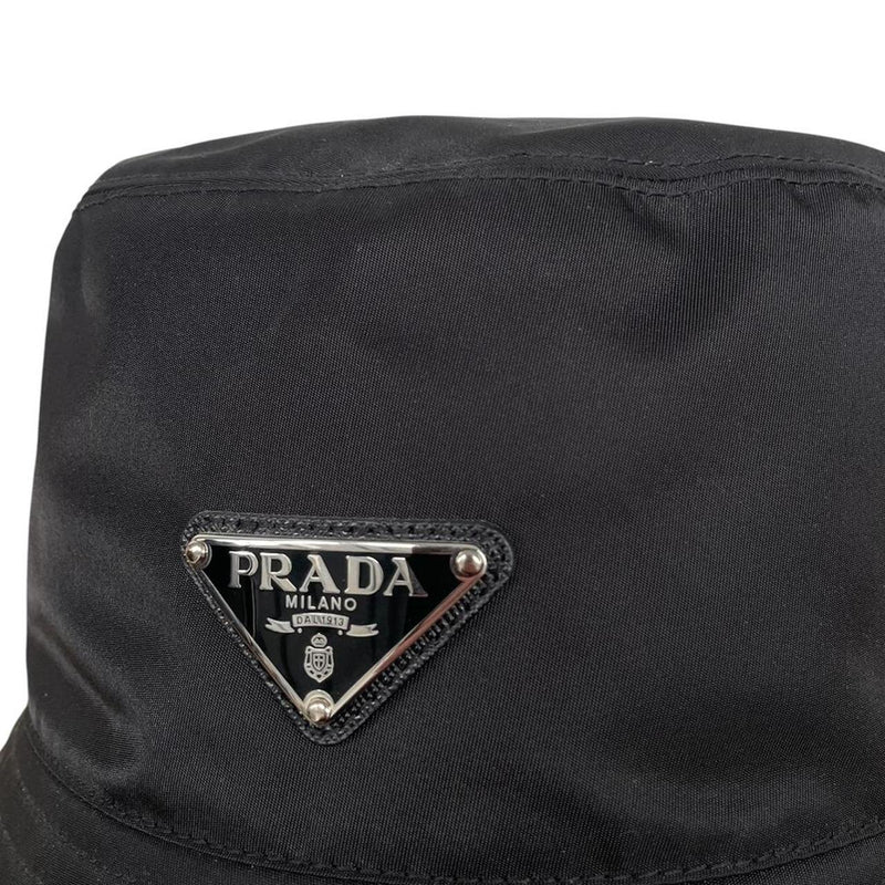 Prada Black Re-Nylon Bucket Hat