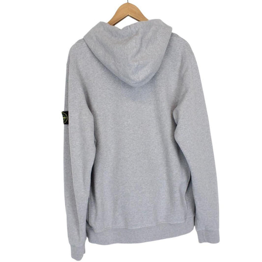 Stone Island AW 2024 Grey Cotton Hoodie Jumper