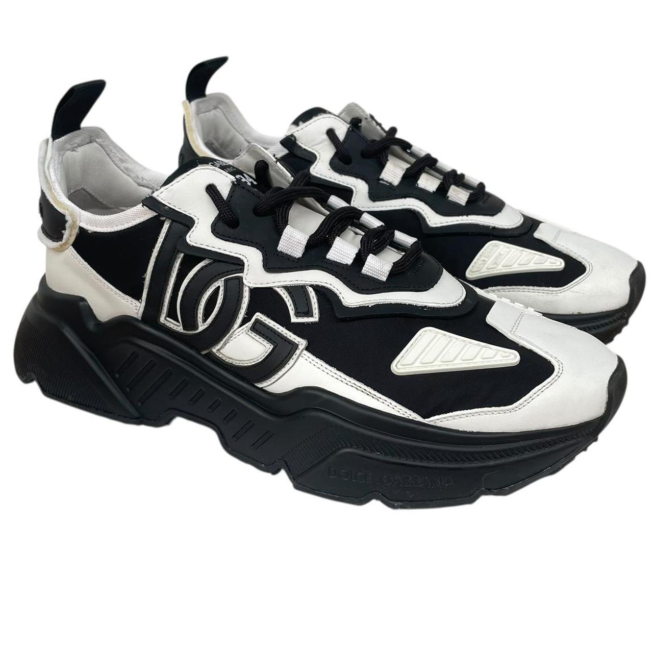 Dolce &amp; Gabbana Black and White Daymaster Trainers