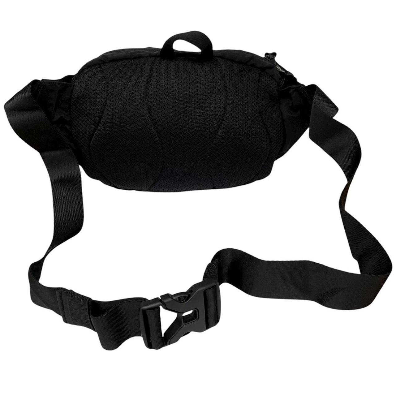 CP Company Black Nylon Lens Crossbody Bag
