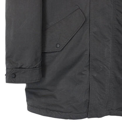 Paul &amp; Shark Grey Full Zip Primaloft Woven Parka Jacket