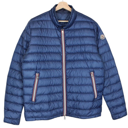 Moncler Rigel Blue Full Zip Down Jacket