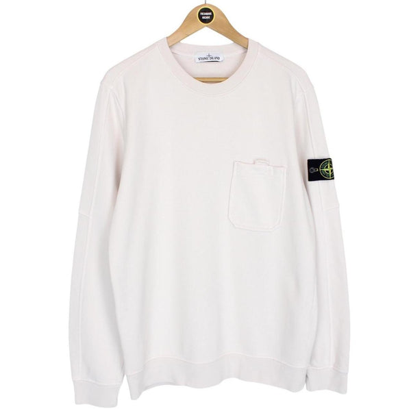 Stone Island SS 2019 Peach Cotton Sweatshirt Jumper