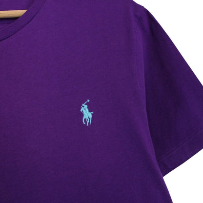 Polo Ralph Lauren Purple Short Sleeve Cotton T-Shirt