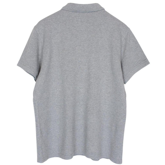 Barbour International Grey Short Sleeve Cotton Polo Shirt