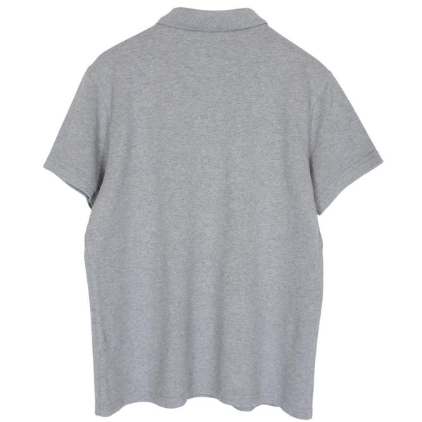Barbour International Grey Short Sleeve Cotton Polo Shirt