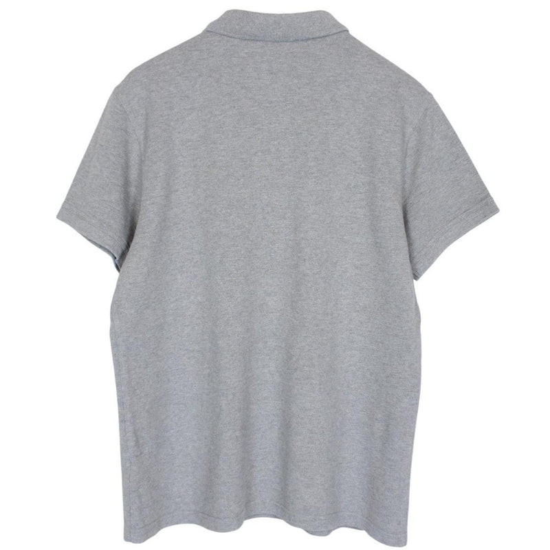 Barbour International Grey Short Sleeve Cotton Polo Shirt