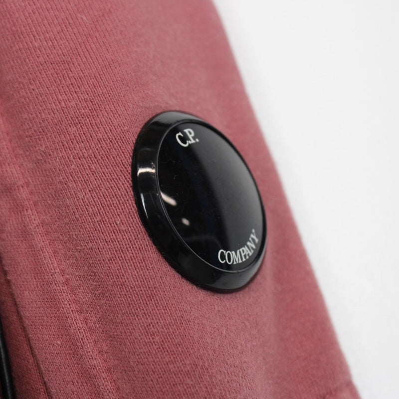 CP Company Burgundy Lens Sweatshirt Jumper