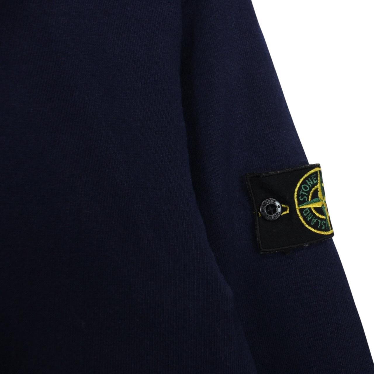 Stone Island AW 2014 Navy Blue Cotton Sweatshirt Jumper