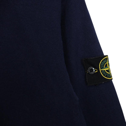 Stone Island AW 2014 Navy Blue Cotton Sweatshirt Jumper