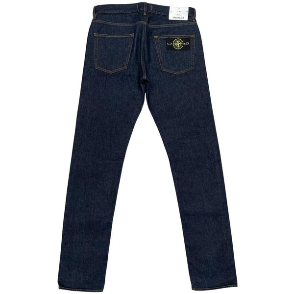 Stone Island AW 2017 Navy Blue RE-T Fit Denim Jeans