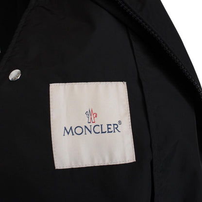 Moncler Grimpeurs Black Full Zip Nylon Windbreaker Jacket