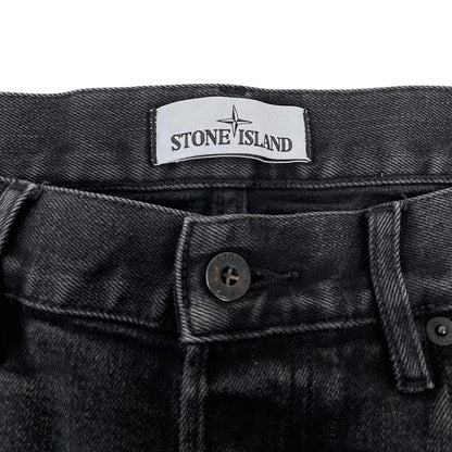 Stone Island AW 2018 Black Slim Fit Denim Jeans