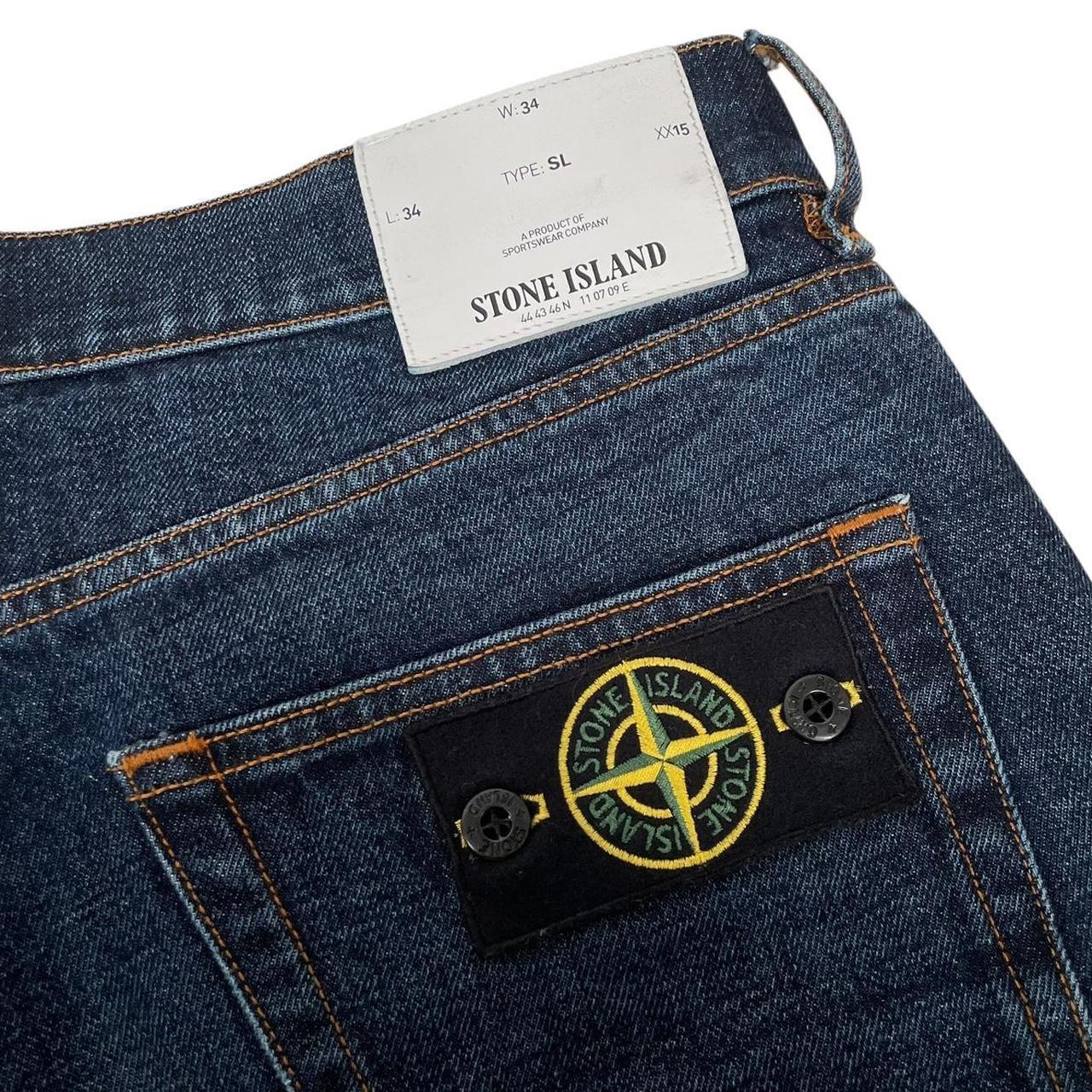 Stone Island SS 2013 Navy Blue Slim Fit Denim Jeans