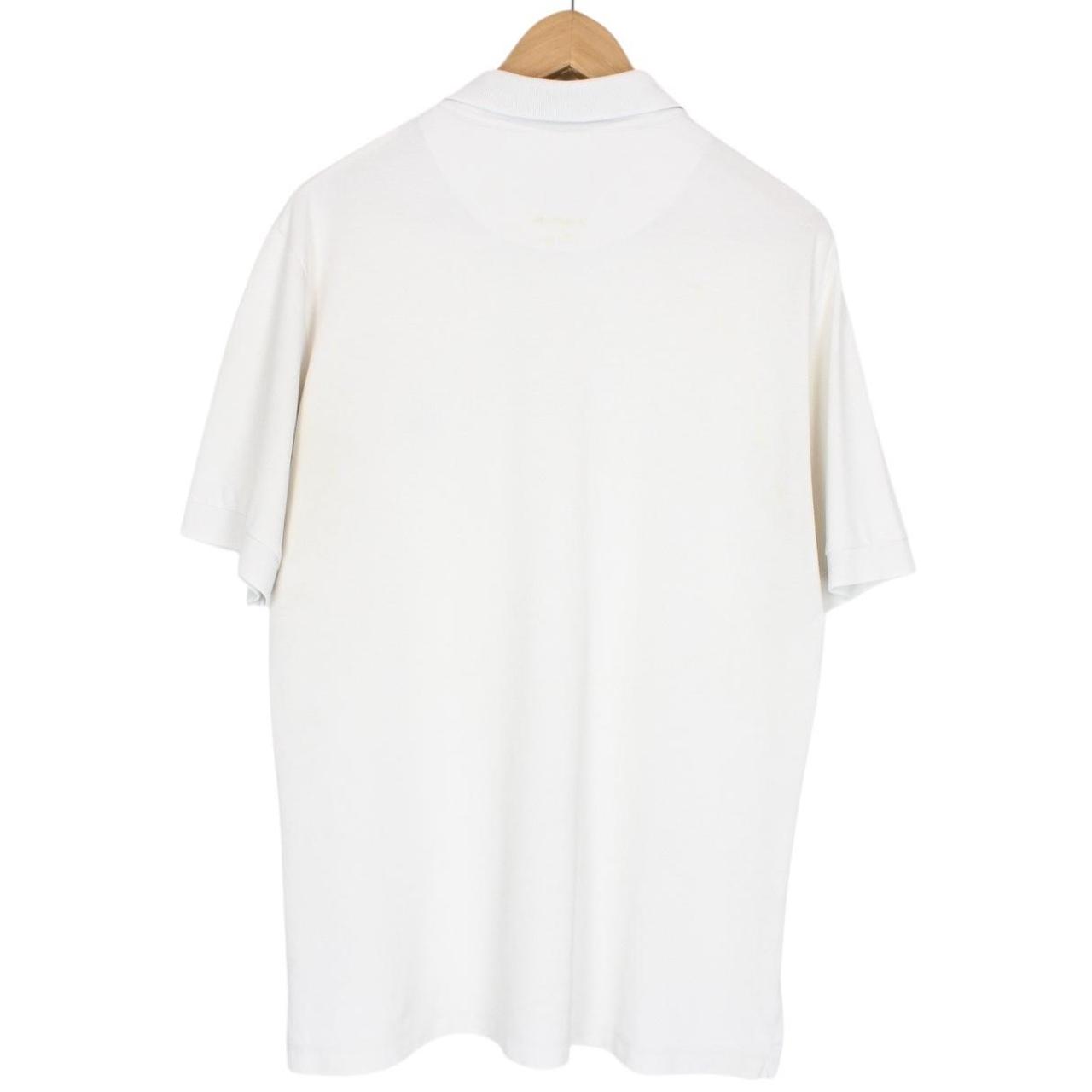 Vivienne Westwood White Short Sleeve Orb Polo Shirt