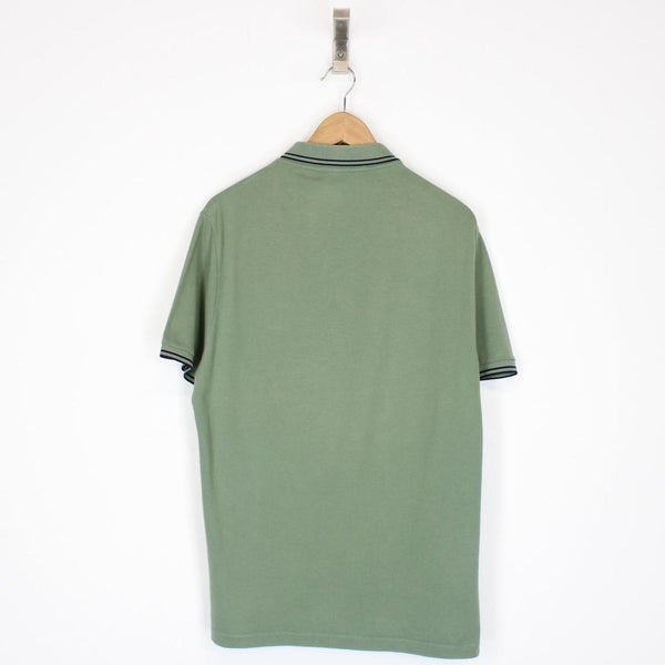 Stone Island AW 2020 Green Short Sleeve Compass Polo Shirt