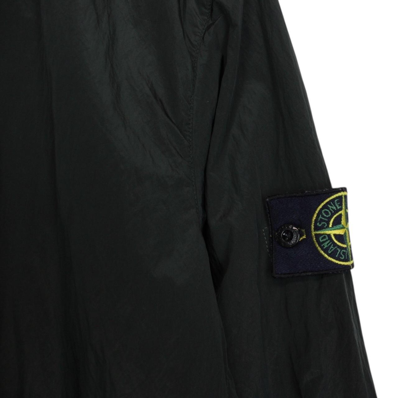 Stone Island AW 2016 Dark Green Full Zip Nylon Metal Overshirt Jacket