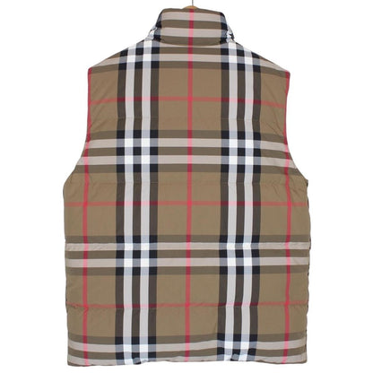 Burberry ‘Lowick’ Brown and Black Reversible Nylon Down Gilet / Bodywarmer