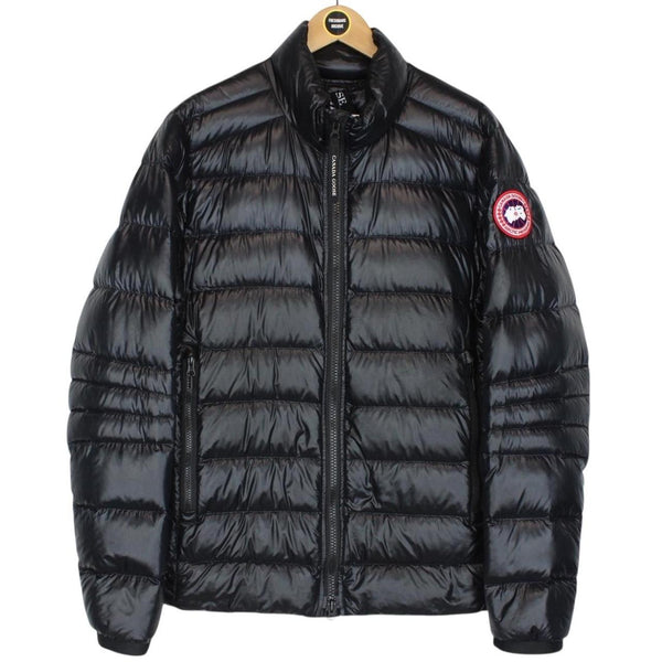 Canada Goose Black Crofton Down Puffer Jacket