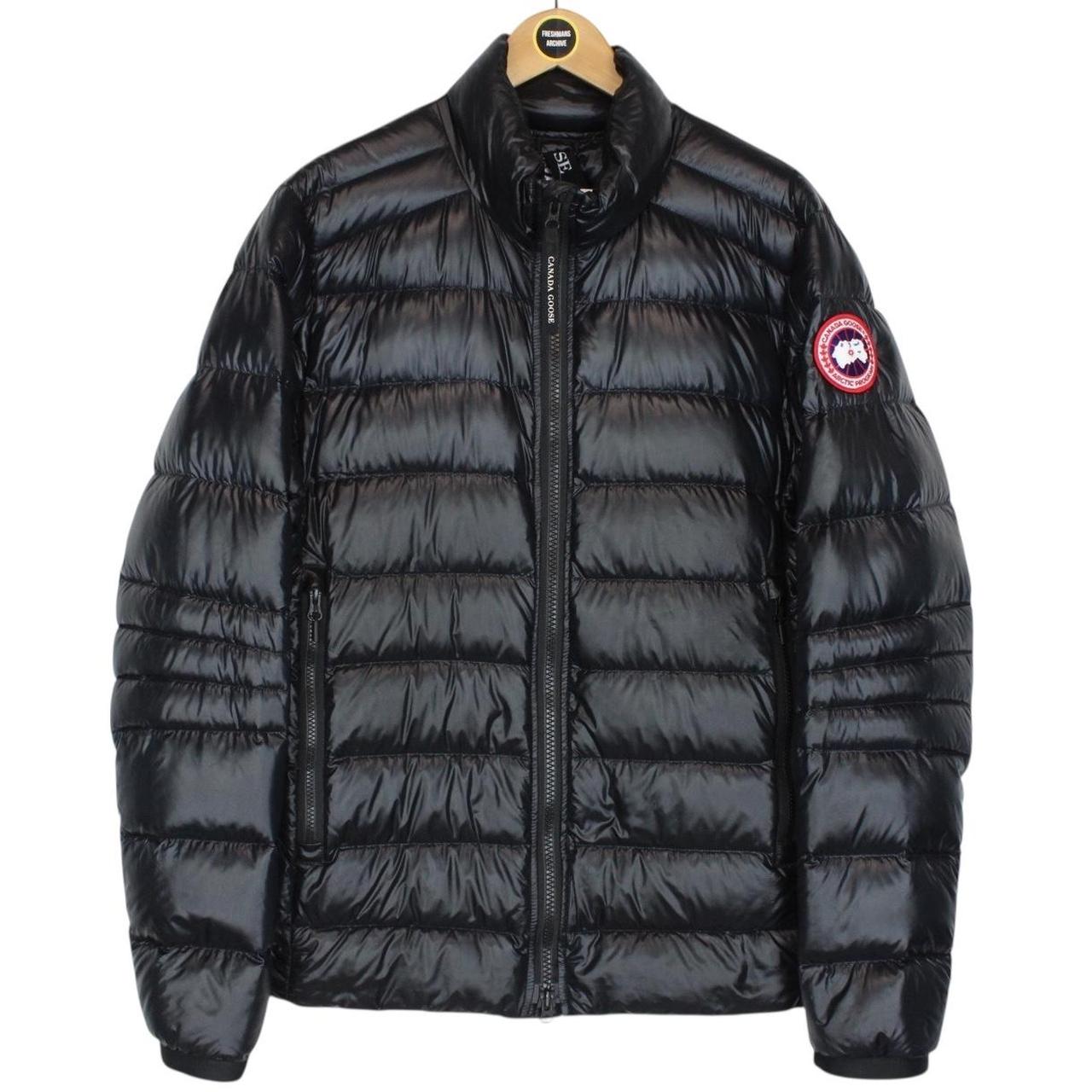 Canada Goose Black Crofton Down Puffer Jacket