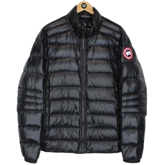 Canada Goose Black Crofton Down Puffer Jacket