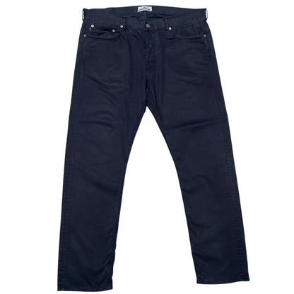Stone Island SS 2012 Navy Blue RE-T Fit Cotton Trousers