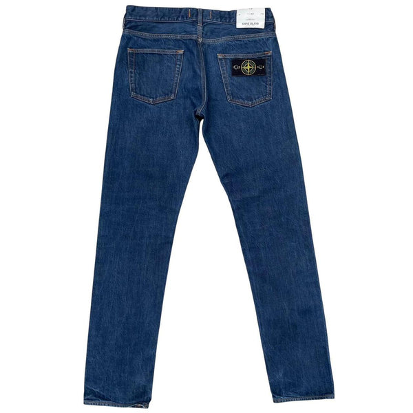 Stone Island SS 2014 Navy Blue RE-T Fit Denim Jeans