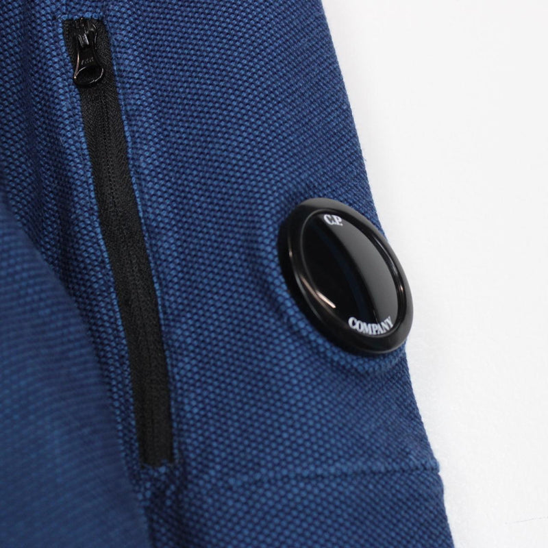 CP Company Blue 3D Tacting Goggle Sweatshirt Jumper