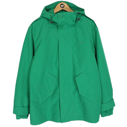 Lacoste Green Full Zip Waterproof Hooded Jacket