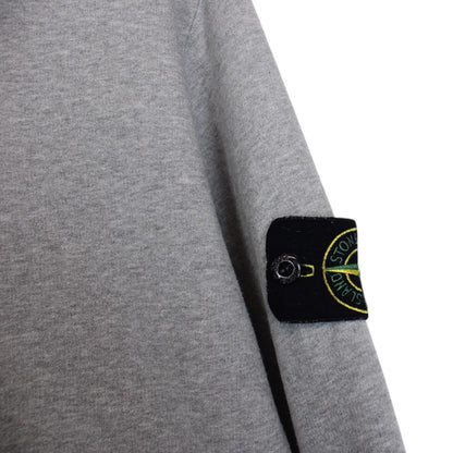 Stone Island AW 2024 Grey Cotton Hoodie Jumper