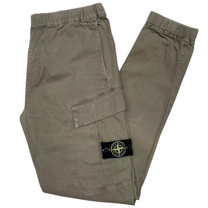 Stone Island AW 2016 Khaki Green RE-T Fit Cargo Trousers
