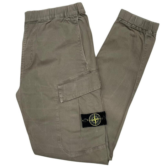 Stone Island AW 2016 Khaki Green RE-T Fit Cargo Trousers