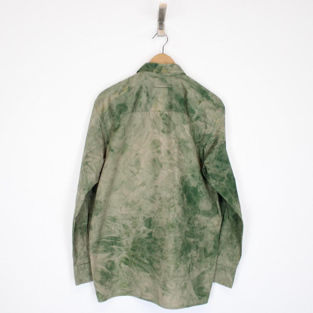 Vintage Jean Paul Gaultier Homme Green Long Sleeve Shirt