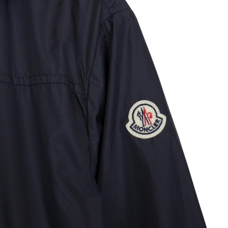 Moncler Urville Navy Blue Full Zip Hooded Packable Jacket