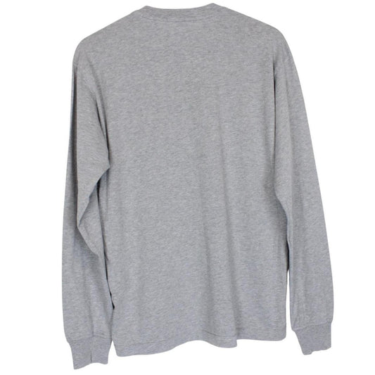 Stone Island SS 2022 Grey Long Sleeve Compass T-Shirt
