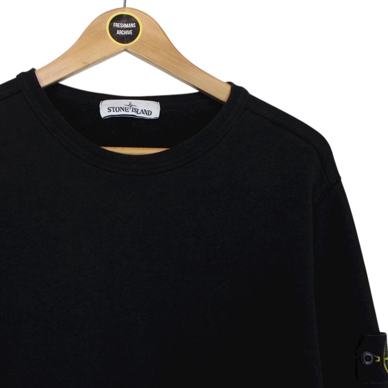 Stone Island AW 2018 Black Cotton Sweatshirt Jumper
